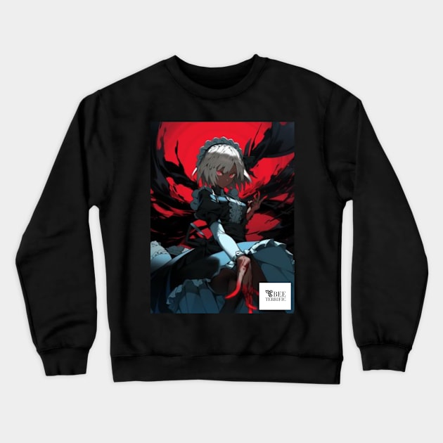 March_Horror_1 Crewneck Sweatshirt by Terrio Jenkins LLC